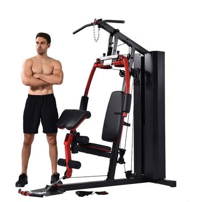 Set combinato offerto attrezzature multi fitness attrezzature per palestra a domicilio in grigio/nero da contatto