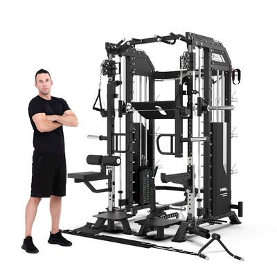 Attrezzature per il fitness di stile moderno Smith Machine All In One Machine con porto di carico