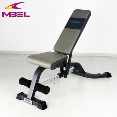 Attrezzatura fitness regolabile per palestra Ab Seduta su panchina per esercizi efficaci Grigio/Nero