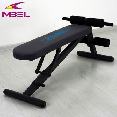 Attrezzatura fitness regolabile per palestra Ab Seduta su panchina per esercizi efficaci Grigio/Nero
