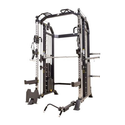 Attrezzature per palestra domestica maschile Black Shining All-In-One Gym Smith Machine per il bodybuilding
