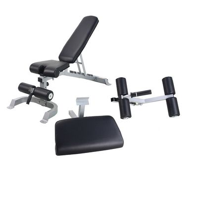 Bench a seduta pieghevole per stabilimenti di fitness commerciali