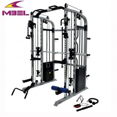 Metal GRAY/BLACK Fitness Gym Power Rack per allenamento di forza professionale
