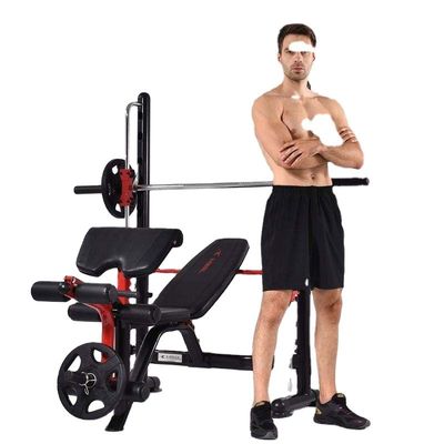 1790x1880x1770 mm Panca di sollevamento pesi Panca piatta Pressa per palestra attrezzature per fitness N.W. kg 64