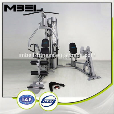 GRAU/NERO Piastre di peso coperte da una stazione HG9900 Home Gym Strength Equipment Fitness Exercise Gym Machine