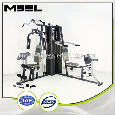 GRAU/NERO Piastre di peso coperte da una stazione HG9900 Home Gym Strength Equipment Fitness Exercise Gym Machine