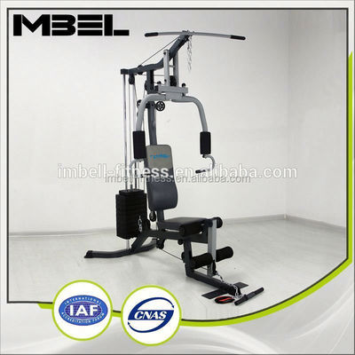 GRAU/NERO Piastre di peso coperte da una stazione HG9900 Home Gym Strength Equipment Fitness Exercise Gym Machine