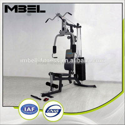 GRAU/NERO Piastre di peso coperte da una stazione HG9900 Home Gym Strength Equipment Fitness Exercise Gym Machine