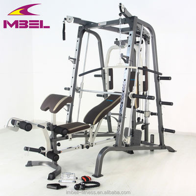 End Fitness Equipment Smith Machine con N.W. 152kg in Grigio/Nero