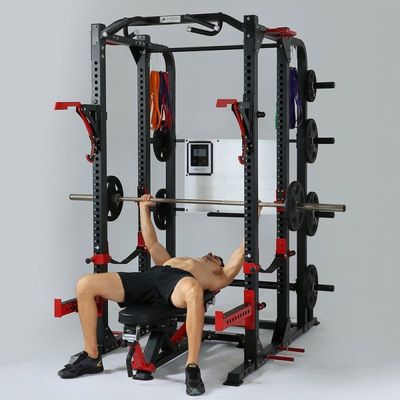 Pieghevole NO attrezzature di palestra multifunzione professionale Power Rack Cage per il bodybuilding
