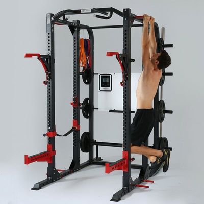 Pieghevole NO attrezzature di palestra multifunzione professionale Power Rack Cage per il bodybuilding