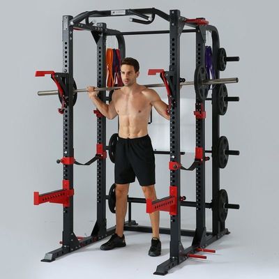 Pieghevole NO attrezzature di palestra multifunzione professionale Power Rack Cage per il bodybuilding