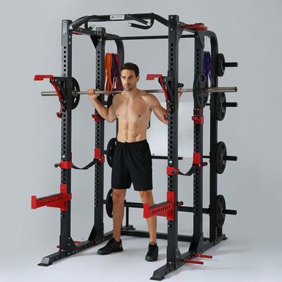 Pieghevole NO attrezzature di palestra multifunzione professionale Power Rack Cage per il bodybuilding