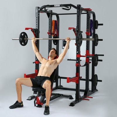 Pieghevole NO attrezzature di palestra multifunzione professionale Power Rack Cage per il bodybuilding