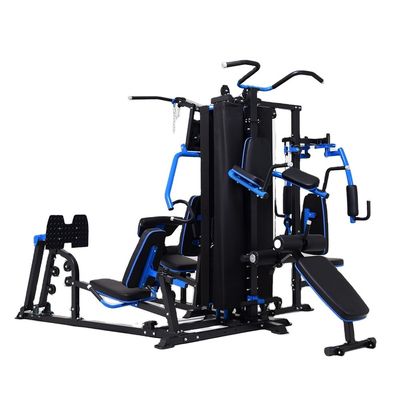 Set di palestra a domicilio multi-stazione per uomini per allenamento di forza del corpo intero e esercizio cardiovascolare
