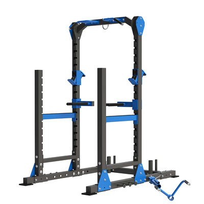 Attrezzature per palestre commerciali Red Power Squat Rack con design personalizzabile e durevole