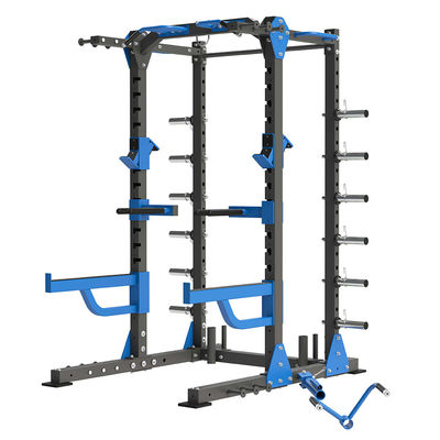 Attrezzature per palestre commerciali Red Power Squat Rack con design personalizzabile e durevole