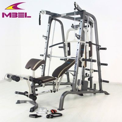 Migliora la tua routine di allenamento con la Smith Machine commerciale grigio/nero e la Bench Press