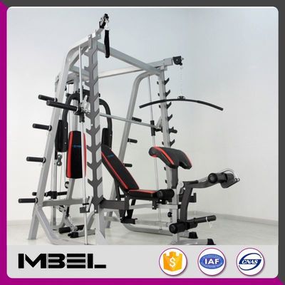 Migliora la tua routine di allenamento con la Smith Machine commerciale grigio/nero e la Bench Press