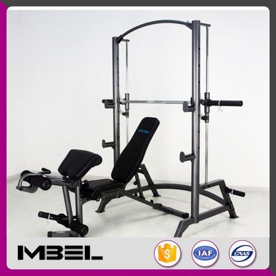Migliora la tua routine di allenamento con la Smith Machine commerciale grigio/nero e la Bench Press