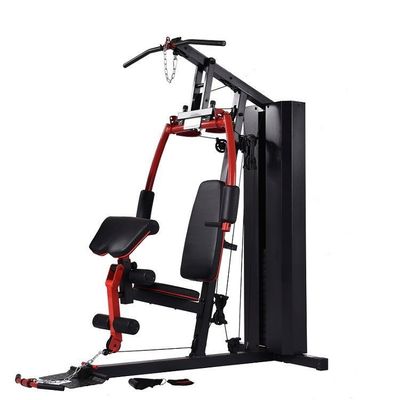 Rivoluzionate la vostra palestra a casa con il fitness multifunzionale a una stazione in grigio/nero