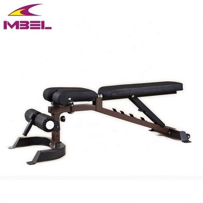 Bench multi regolabile per attrezzature per palestra a casa in nero