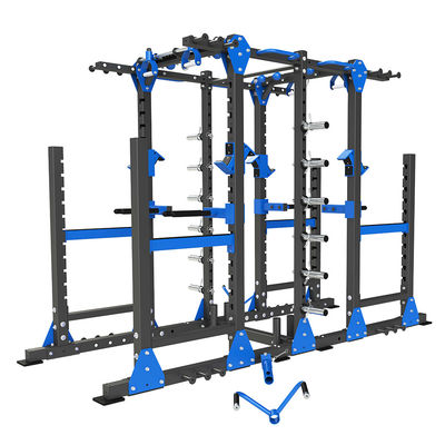 Rack squat regolabile a risparmio di spazio per uomini multifunzione Cage Power Rack per home gym