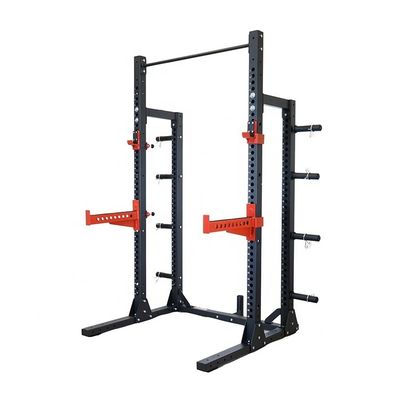 Tubo quadrato 75x75x3.0 mm, supporto elettrico grigio chiaro per il bodybuilding commerciale