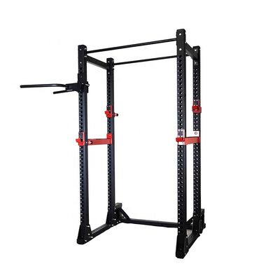 Tubo quadrato 75x75x3.0 mm, supporto elettrico grigio chiaro per il bodybuilding commerciale