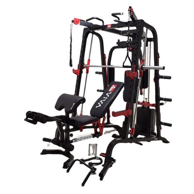 Smith Machine Squat Station Multifunzione Home Gym Fitness Equipment 40'/ Unità 70