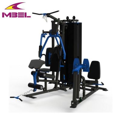Silver Grey MT18504 Body Strong Fitness 4 Multi Station Attrezzature per la palestra a domicilio per unisex