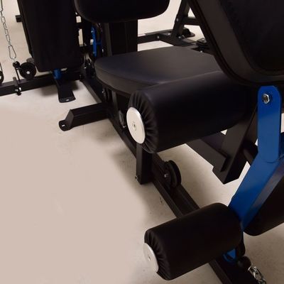 Macchina di esercizio di forza multiuso personalizzabile per palestra a casa in design grigio chiaro