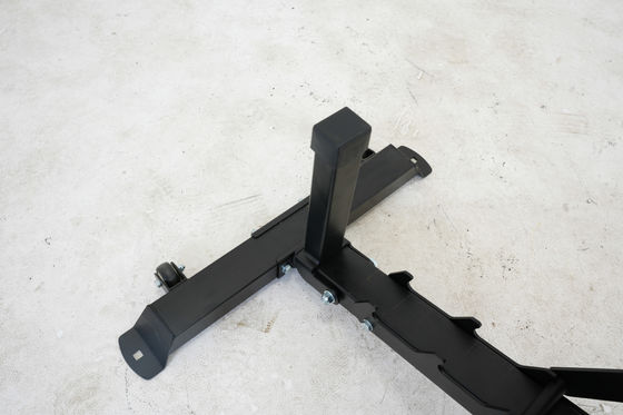 Bodybuilding Multifunzione Barbell Rack per Pesantezza Commerciale Bench Press Nero