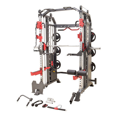 G7A G7W Grigio scuro All-in-One con Power Rack Allenatore funzionale Smith Machine 40'/unità 45