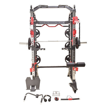 G7A G7W Grigio scuro All-in-One con Power Rack Allenatore funzionale Smith Machine 40'/unità 45