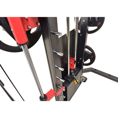 G7A G7W Grigio scuro All-in-One con Power Rack Allenatore funzionale Smith Machine 40'/unità 45