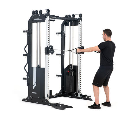 XT2 Gym Multi Function Power Rack Functional Trainer Nero Matt per allenamenti interni