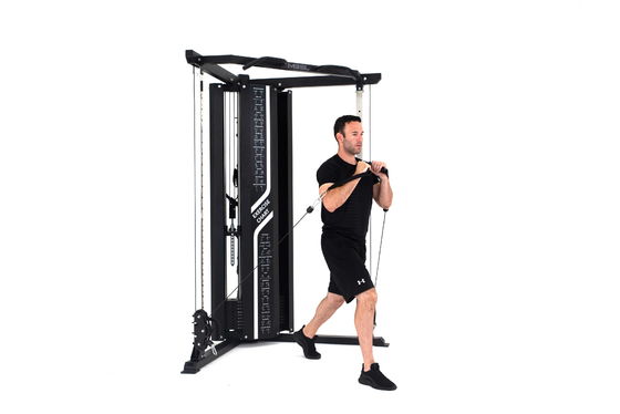 Bodybuilding allenatore funzionale attrezzatura per palestra a domicilio con doppia puleggia regolabile
