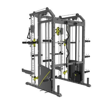 Scaffaletto per squat regolabile a cavo per palestra multifunzione personalizzato con 90 libbre di peso