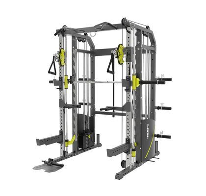 Scaffaletto per squat regolabile a cavo per palestra multifunzione personalizzato con 90 libbre di peso