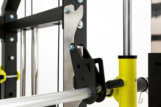 Scaffaletto per squat regolabile a cavo per palestra multifunzione personalizzato con 90 libbre di peso
