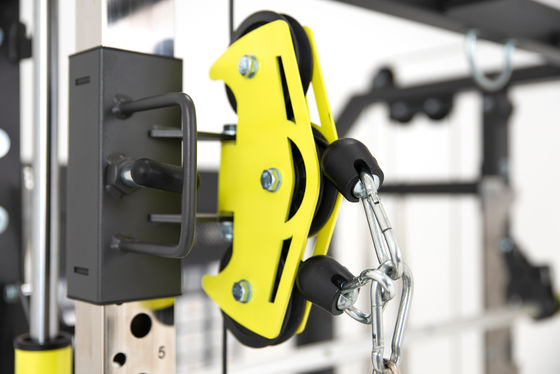 Scaffaletto per squat regolabile a cavo per palestra multifunzione personalizzato con 90 libbre di peso