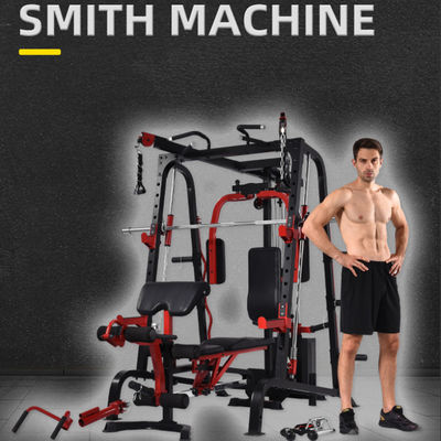 Macchina Smith multifunzionale Miglior attrezzatura per il fitness a casa Crossover a cavo per palestra