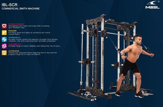 Attrezzature per palestra commerciale Allenatore crossover a cavo multifunzionale resistente per la casa
