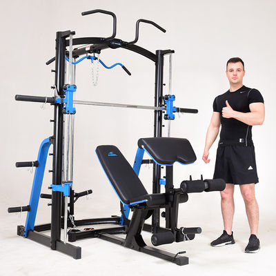Home Gym Fitness attrezzature tutto in uno allenatore Smith macchina per l'allenamento su e giù