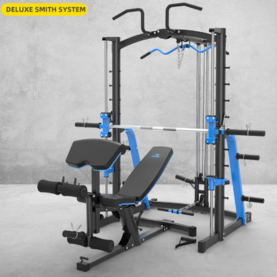 Home Gym Fitness attrezzature tutto in uno allenatore Smith macchina per l'allenamento su e giù