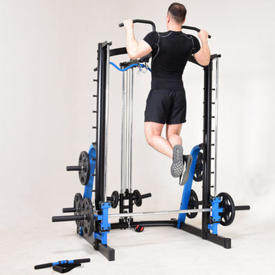 Home Gym Fitness attrezzature tutto in uno allenatore Smith macchina per l'allenamento su e giù