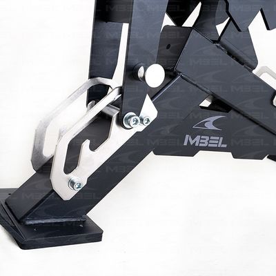 Home attrezzature di allenamento multifunzionale con panca di metallo regolabile 1355x785x1340mm