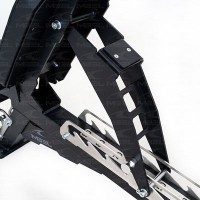 Home attrezzature di allenamento multifunzionale con panca di metallo regolabile 1355x785x1340mm