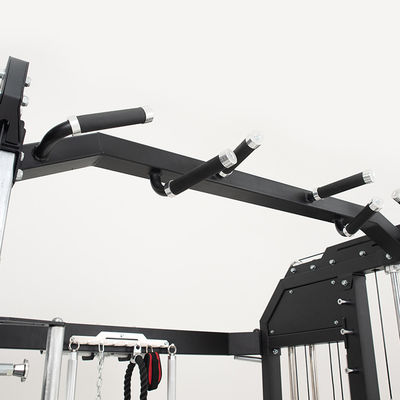 Full Smith Machine Powertec Gym All In One attrezzatura per esercizi con stack di pesi stazione multifunzione nera